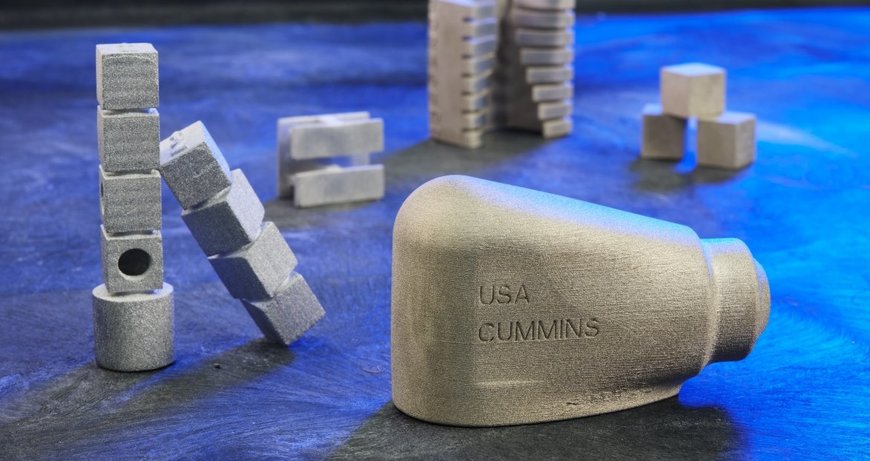 CUMMINS FINALIZING FIRST METAL, 3D-PRINTED PRODUCTION PART USING BINDER JET TECHNOLOGY